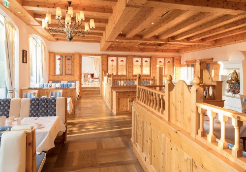 Frühstücksbuffet und 5-Gang Verwöhnmenü im Hotelrestaurant des Hotel EDELWEISS Berchtesgaden