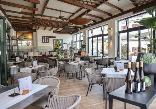 Mediterraner Flair in dem Restaurant Pizzeria EINKEHR in Berchtesgaden