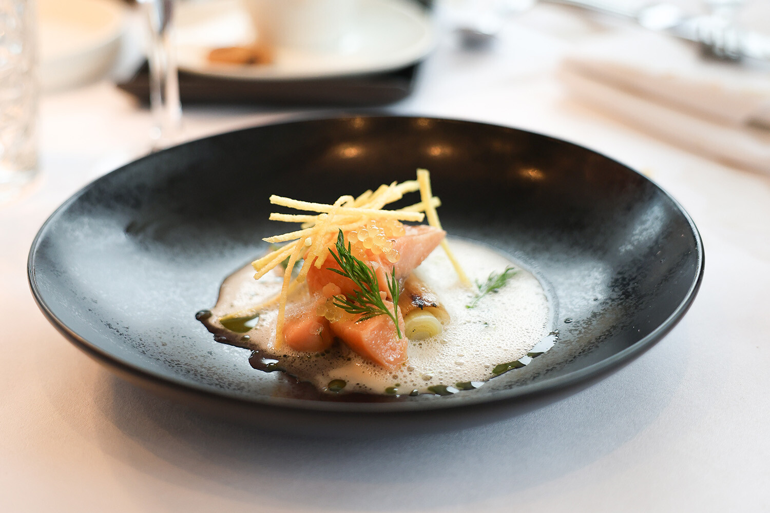 Kreative alpine Küche im Restaurant Panorama in Berchtesgaden mit hochwertiger regionaler Zutatenkomposition.